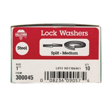 HILLMAN 300045 Split Lock Washer Box of 10 5322037